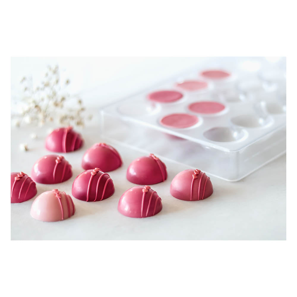 Pralinenform ’Rund’ Städter - Schokoladenform Sugar Sweet Kitchen