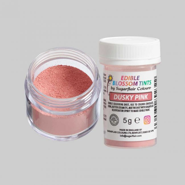 Puderfarben Lebensmittel Sugarflair / 45 Farben - Dusky Pink - Lebensmittelfarben Sugar Sweet Kitchen