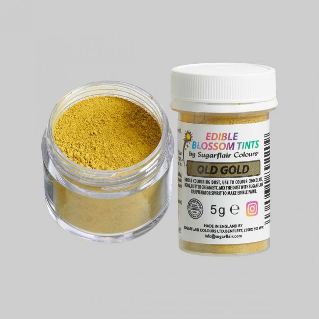 Puderfarben Lebensmittel Sugarflair / 45 Farben - Old Gold - Lebensmittelfarben Sugar Sweet Kitchen