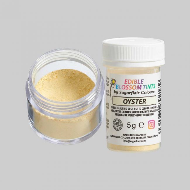 Puderfarben Lebensmittel Sugarflair / 45 Farben - Oyster - Lebensmittelfarben Sugar Sweet Kitchen