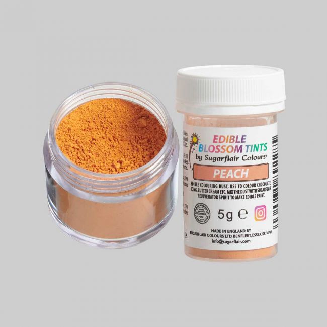 Puderfarben Lebensmittel Sugarflair / 45 Farben - Peach - Lebensmittelfarben Sugar Sweet Kitchen