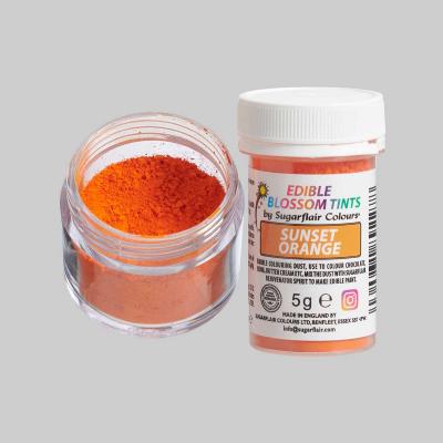 Puderfarben Lebensmittel Sugarflair / 45 Farben - Sunset Orange - Lebensmittelfarben Sugar Sweet Kitchen