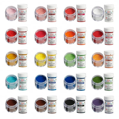 45 shimmering Sugarflair Blossom Tint Dust - Powder Colours