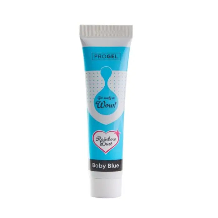Rainbow Dust Progel Gelfarben je 25g - Baby blue - Lebensmittelfarben Sugar Sweet Kitchen