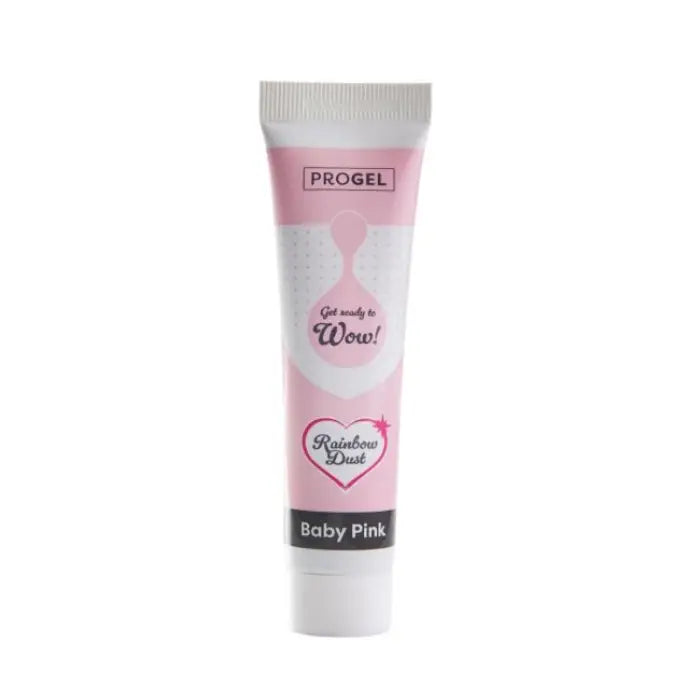 Rainbow Dust Progel Gelfarben je 25g - Baby Pink - Lebensmittelfarben Sugar Sweet Kitchen