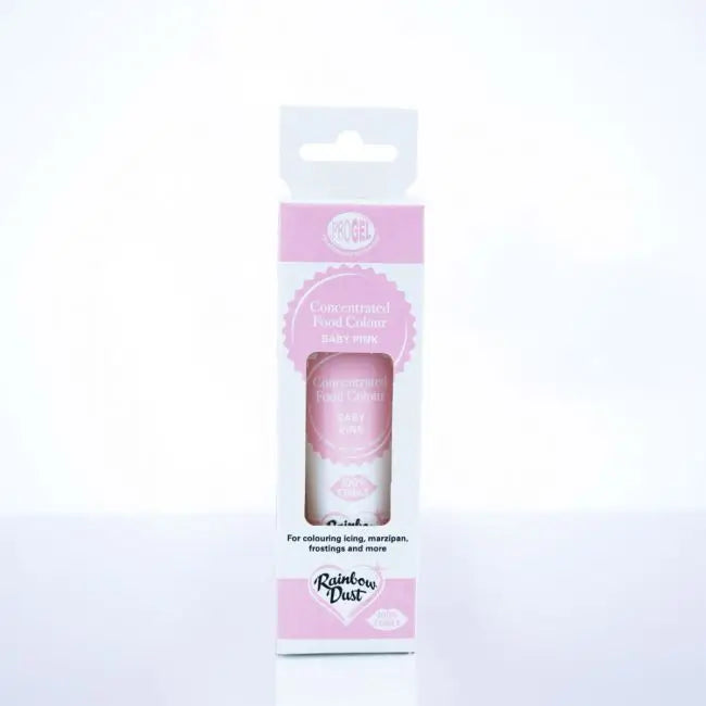 Rainbow Dust ProGel - Gelfarben / je 25g - Baby Pink - Lebensmittelfarben Sugar Sweet Kitchen