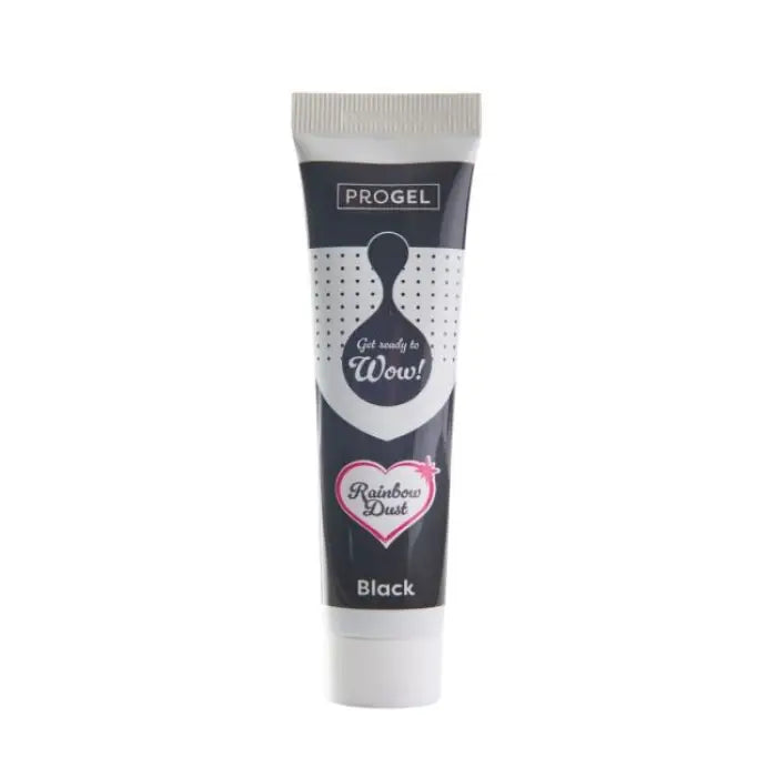 Rainbow Dust Progel Gelfarben je 25g - Black - Lebensmittelfarben Sugar Sweet Kitchen