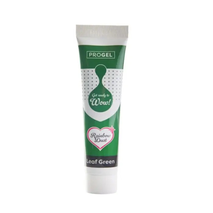 Rainbow Dust Progel Gelfarben je 25g - Leaf Green - Lebensmittelfarben Sugar Sweet Kitchen