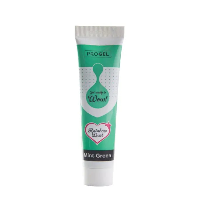 Rainbow Dust Progel Gelfarben je 25g - Mint Green - Lebensmittelfarben Sugar Sweet Kitchen