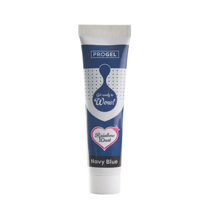 Rainbow Dust Progel Gelfarben je 25g - Navy Blue - Lebensmittelfarben Sugar Sweet Kitchen