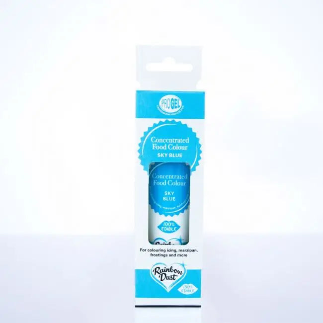 Rainbow Dust ProGel - Gelfarben / je 25g - Sky Blue - Lebensmittelfarben Sugar Sweet Kitchen