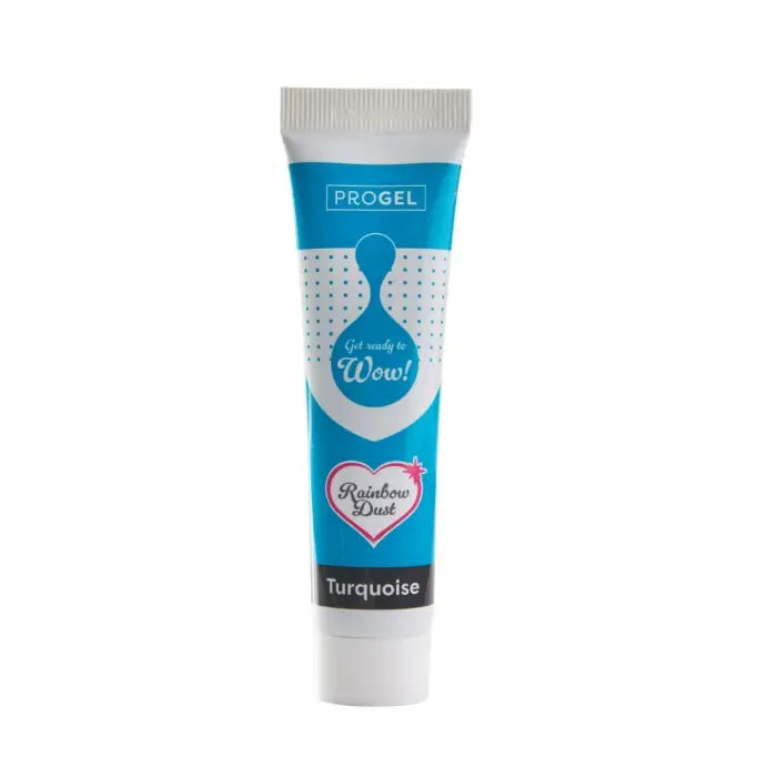 Rainbow Dust Progel Gelfarben je 25g - Turquoise - Lebensmittelfarben Sugar Sweet Kitchen