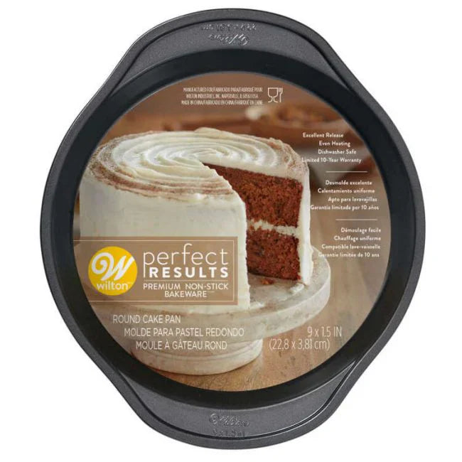 Runde Antihaft-Kuchenform Wilton / 22,8 cm - Backformen Sugar Sweet Kitchen
