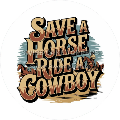 Save a Horse-Tortenaufleger3 - personalisierbar