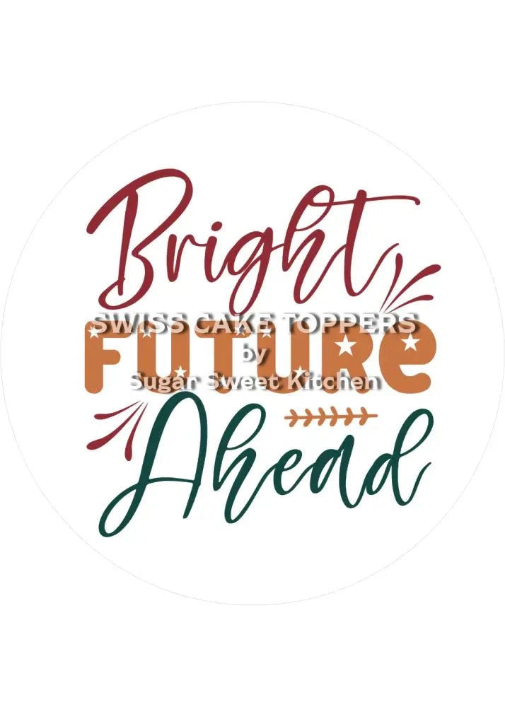 Schlichter Abschluss- & Prüfungs-Tortenaufleger4 - personalisierbar - Fondant- Torten- Cupcakeaufleger Sugar Sweet