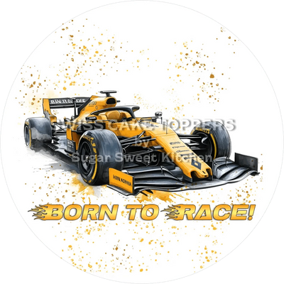 Schneller Motorsport-Tortenaufleger1 - personalisierbar