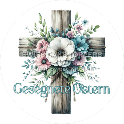 Schöner Oster-Tortenaufleger8 - personalisierbar