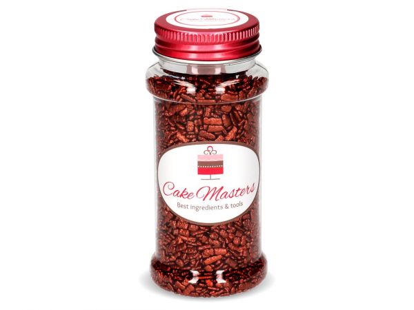 Schokoladen-Dekorflocken bronze / 80g - Schokolade Sugar Sweet Kitchen