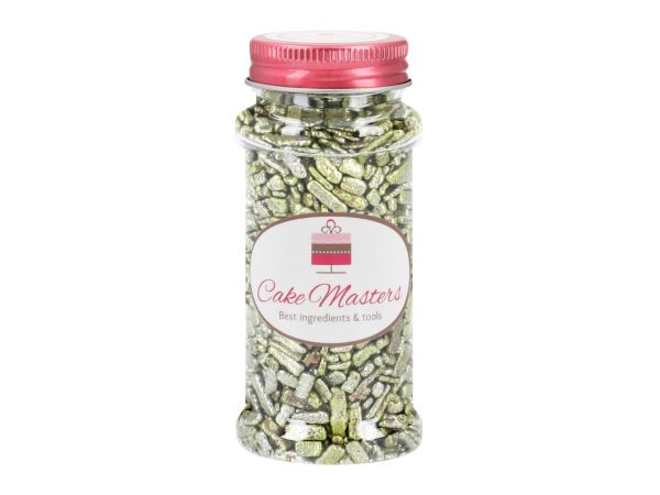 Schokoladen-Dekorflocken gold / 80g - Schokolade Sugar Sweet Kitchen