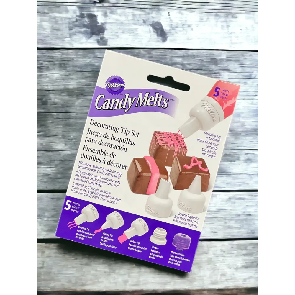 Schokoladen-Dekorier-Tüllen / 5tlg - Schokoladenwerkzeug Sugar Sweet Kitchen