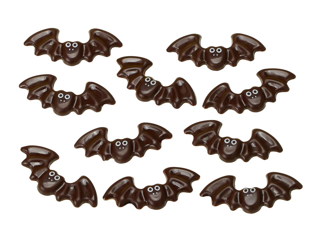 Schokoladendekor Fledermäuse / 10 Stück - Schokolade Sugar Sweet Kitchen
