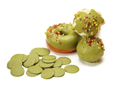 Schokoladenglasur Pistazie / 200g