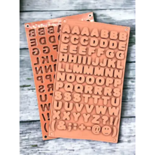 Silikomart Buchstabenform - Schokoladenform Sugar Sweet Kitchen