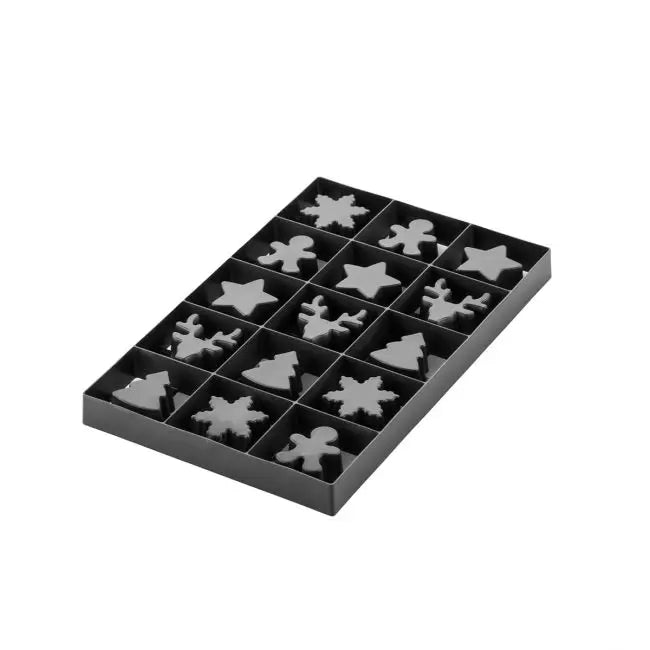 Silikomart Cookieausstecher ’Winter’ / für 15Stk - Keksausstecher Sugar Sweet Kitchen