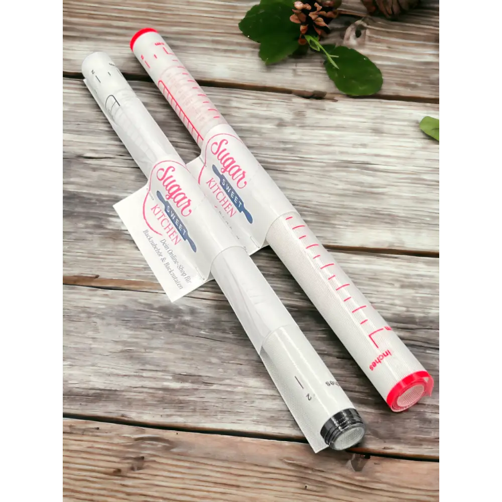 Silikon-Ausrollmatte 40x60cm / rot & schwarz - Ausrollmatten Sugar Sweet Kitchen