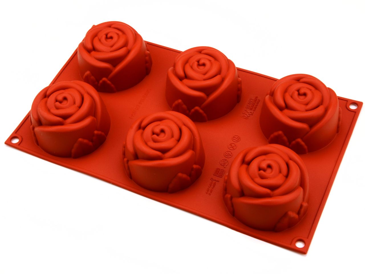 Silikonform Mini Rose / Silikomart - Backformen Sugar Sweet Kitchen