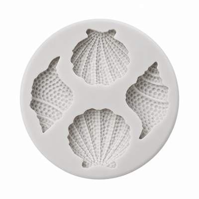 Silikonform Muscheln / 6,6cm