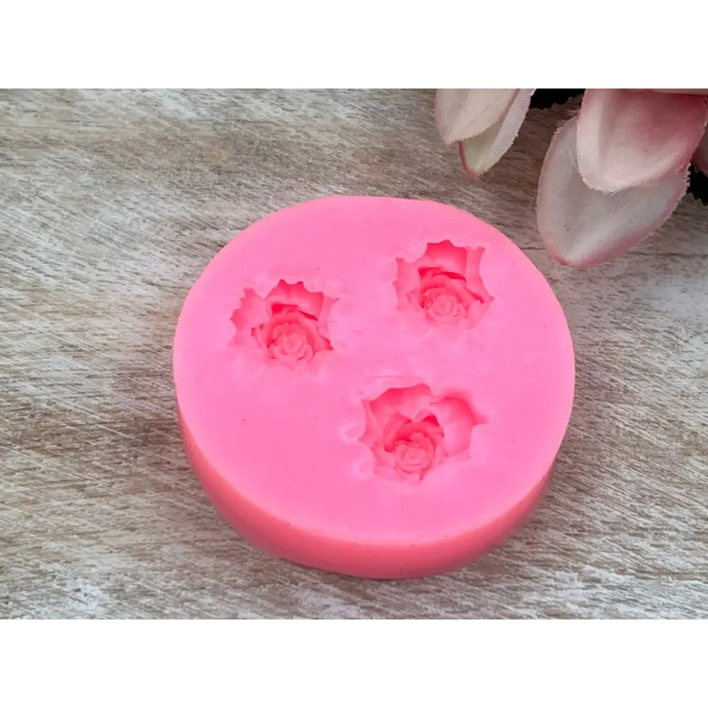 Silikonform Rosen klein / 5cm - Silikonformen Sugar Sweet Kitchen