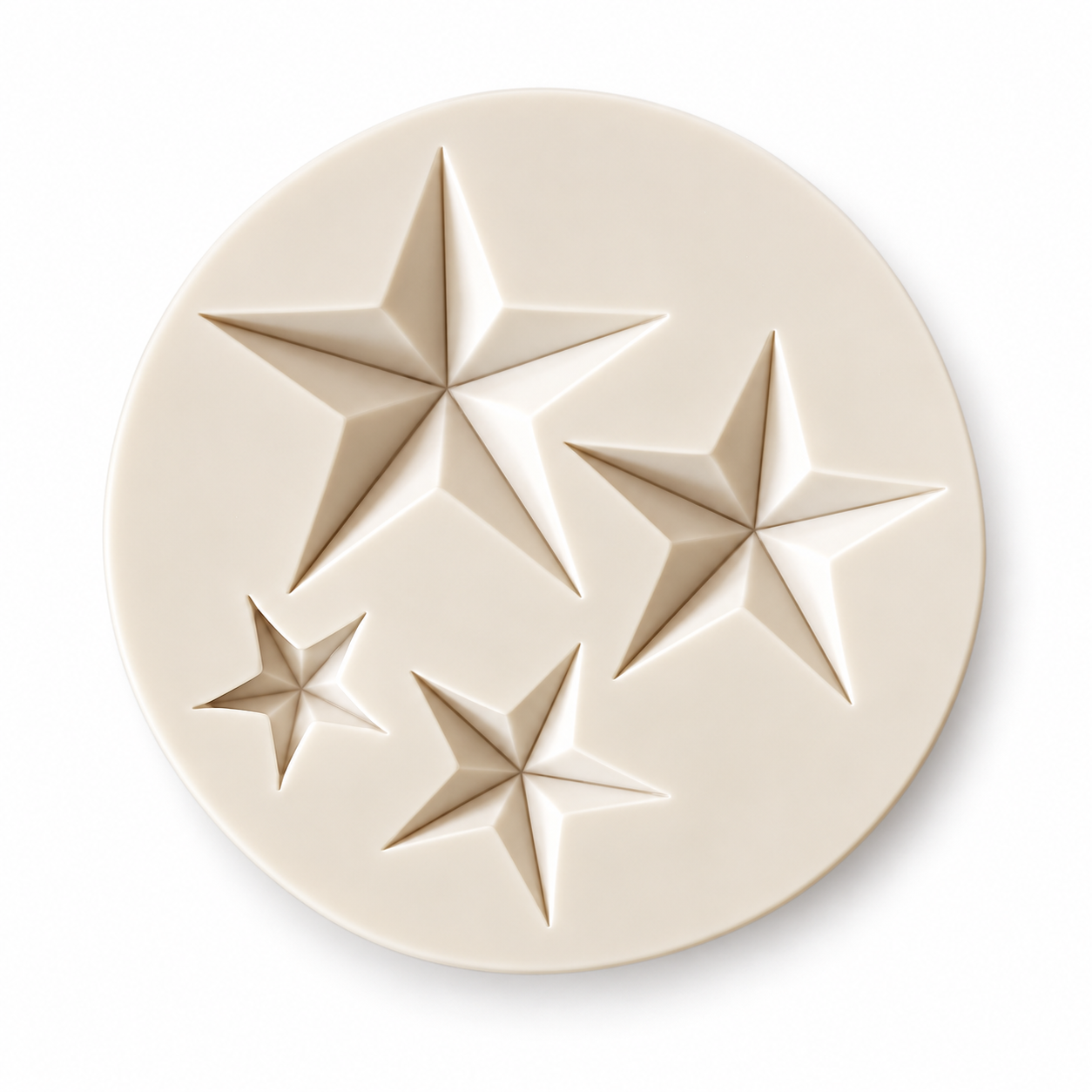 Silikonform Sterne / 8,3cm - Silikonformen Sugar Sweet Kitchen