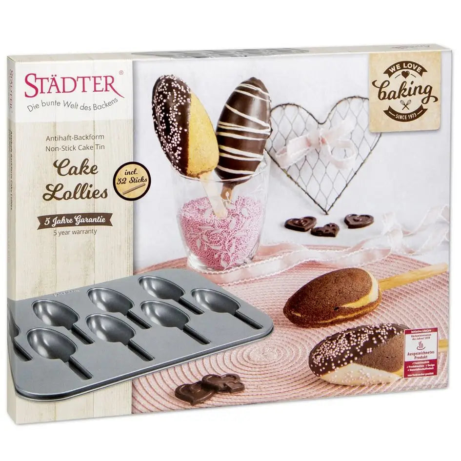 Städter Cake Lollies Backform - Backformen Sugar Sweet Kitchen
