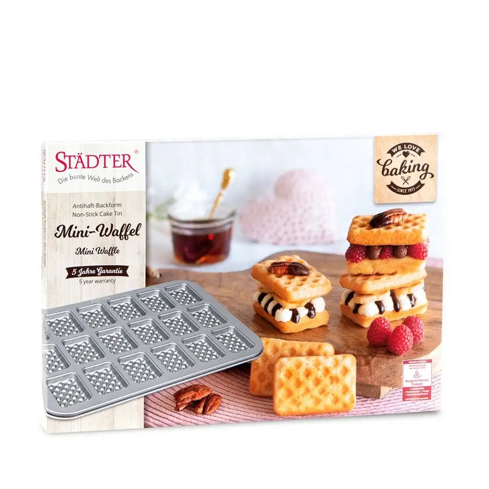 Städter Mini-Waffel Backform - Backformen Sugar Sweet Kitchen