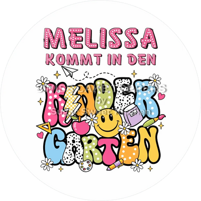 Start Kindergarten-Tortenaufleger5 mit Namen