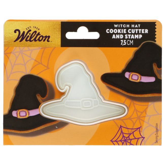Stempel Ausstecher Hexenhut Halloween / 1Stk. - Keksausstecher Sugar Sweet Kitchen