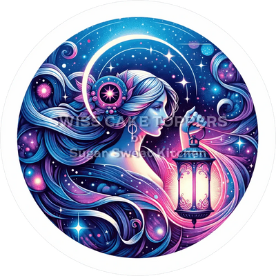 Sternzeichen Jungfrau-Tortenaufleger5 - personalisierbar