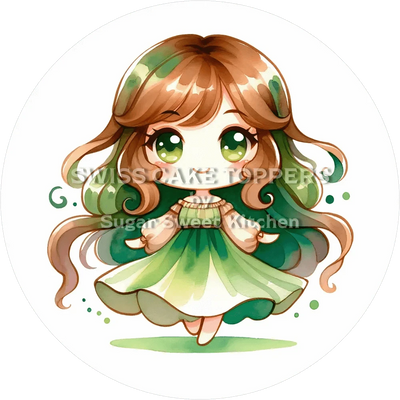 Sternzeichen Jungfrau-Tortenaufleger6 - personalisierbar