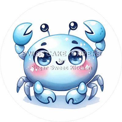 Sternzeichen Krebs-Tortenaufleger6 - personalisierbar