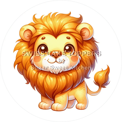 Sternzeichen Löwe-Tortenaufleger6 - personalisierbar