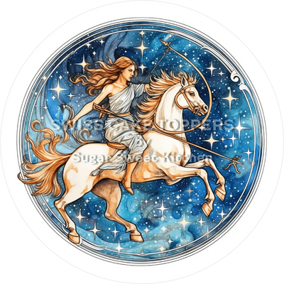 Sternzeichen Schütze-Tortenaufleger3 - personalisierbar