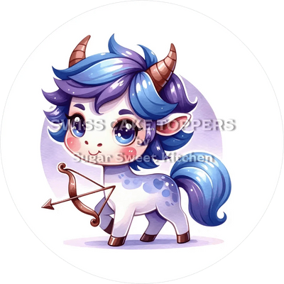 Sternzeichen Schütze-Tortenaufleger6 - personalisierbar