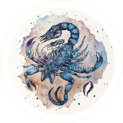 Sternzeichen Skorpion-Tortenaufleger2 - personalisierbar