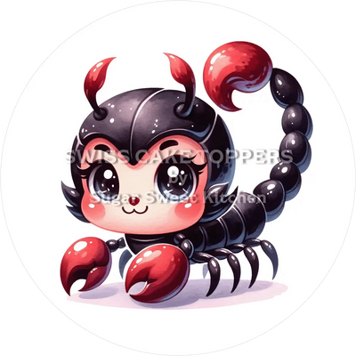 Sternzeichen Skorpion-Tortenaufleger6 - personalisierbar