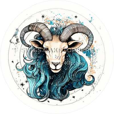 Sternzeichen Steinbock-Tortenaufleger3 - personalisierbar