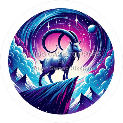 Sternzeichen Steinbock-Tortenaufleger5 - personalisierbar