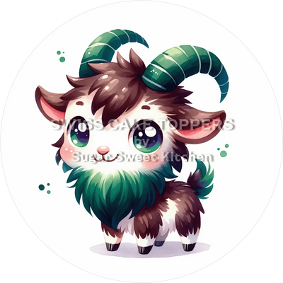 Sternzeichen Steinbock-Tortenaufleger6 - personalisierbar