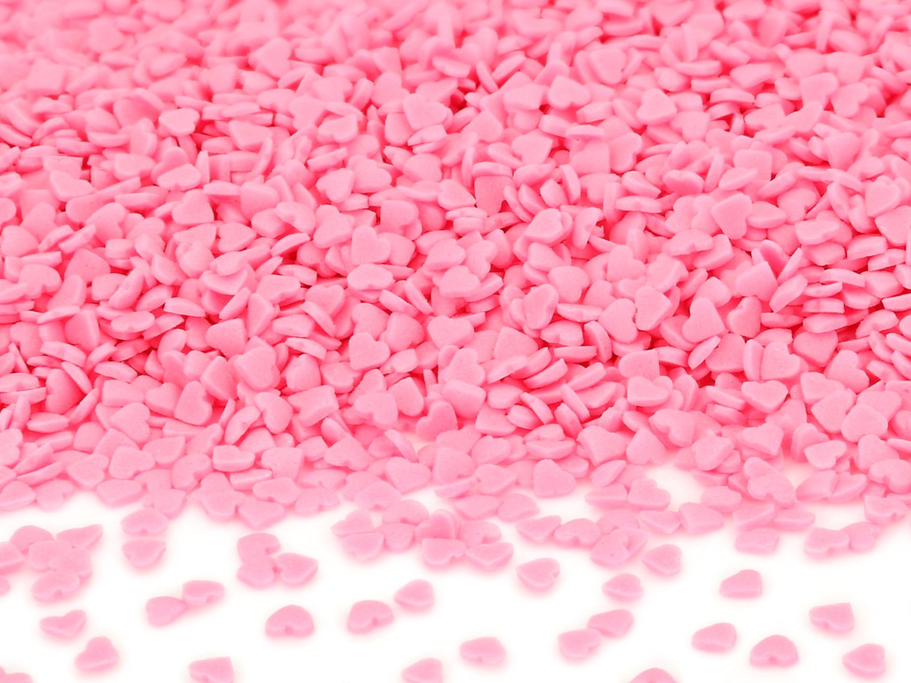 Streudekor Mini Herzen Rosa CM / 70g - Zuckerdekorationen Sugar Sweet Kitchen