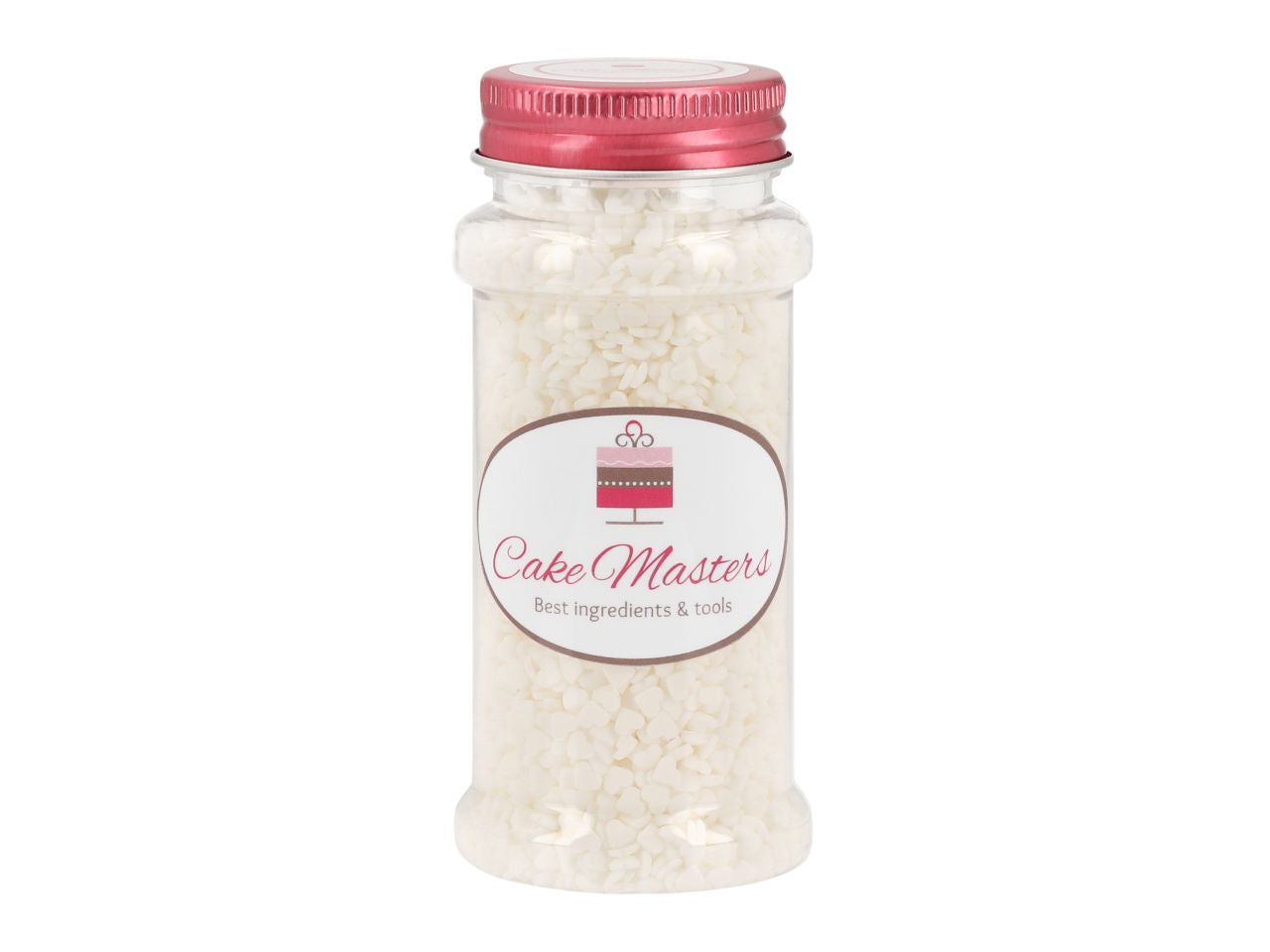 Streudekor Mini Herzen Weiss CM / 70g - Zuckerdekorationen Sugar Sweet Kitchen